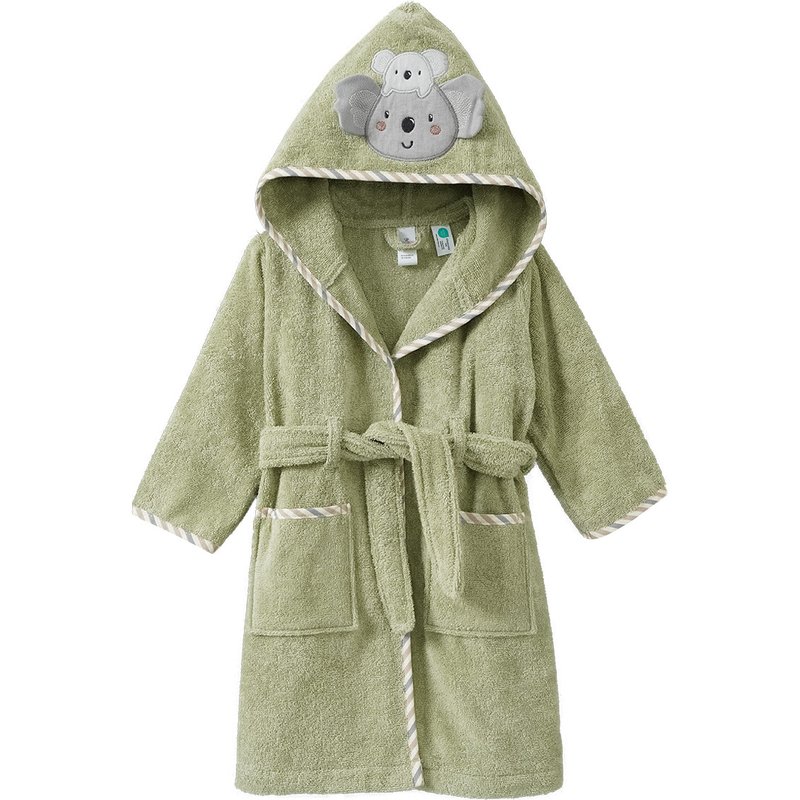 Baby Bademantel mit Koala-Applikation