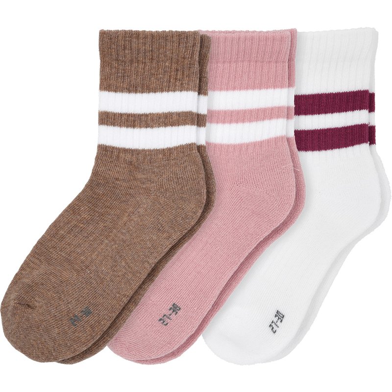 3 Paar Mädchen Sport-Socken