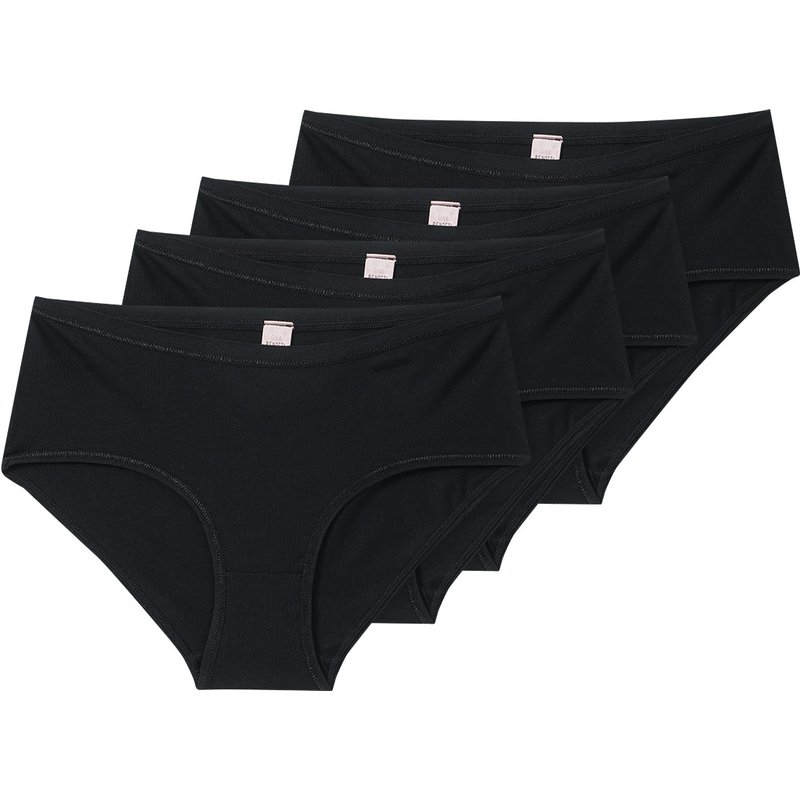 4 Damen Pantys unifarben
