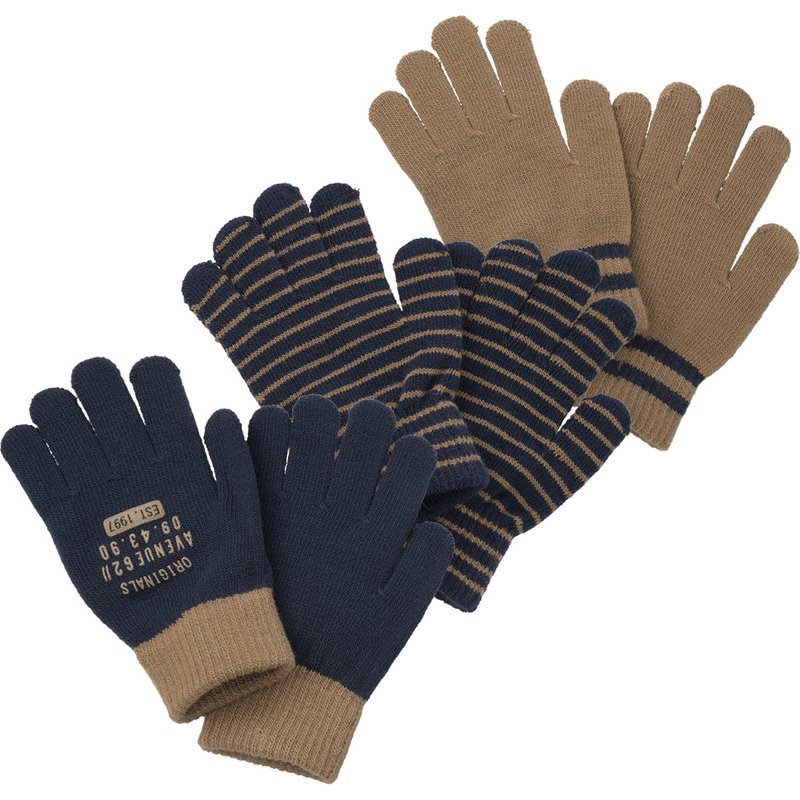 3 Paar Kinder Handschuhe im Set