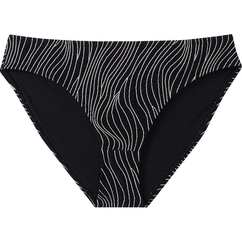 Damen Bikinislip mit Wellenmuster