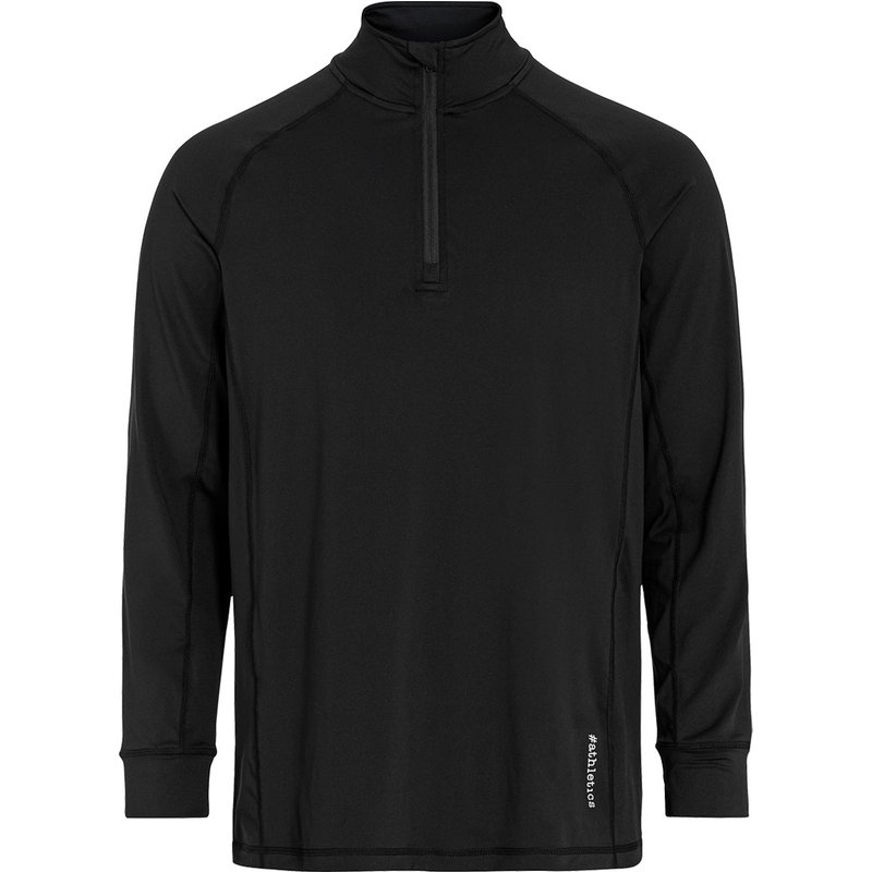 Herren Sport-Langarmshirt mit Zipper