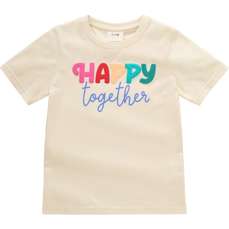 Kinder T-Shirt mit Message-Print