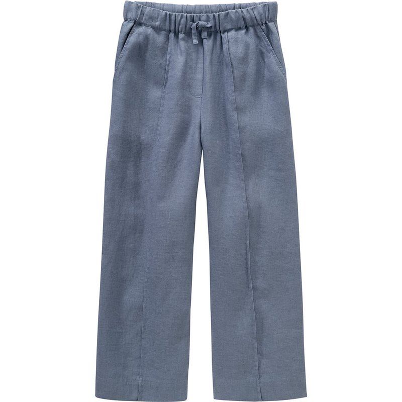 Mädchen Leinen-Hose mit Tunnelzug