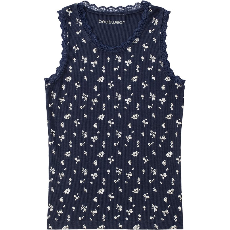 Mädchen Top mit Spitze