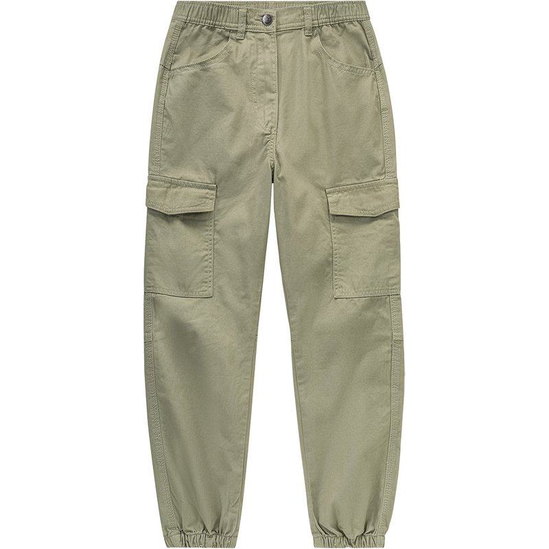 Mädchen Cargohose unifarben