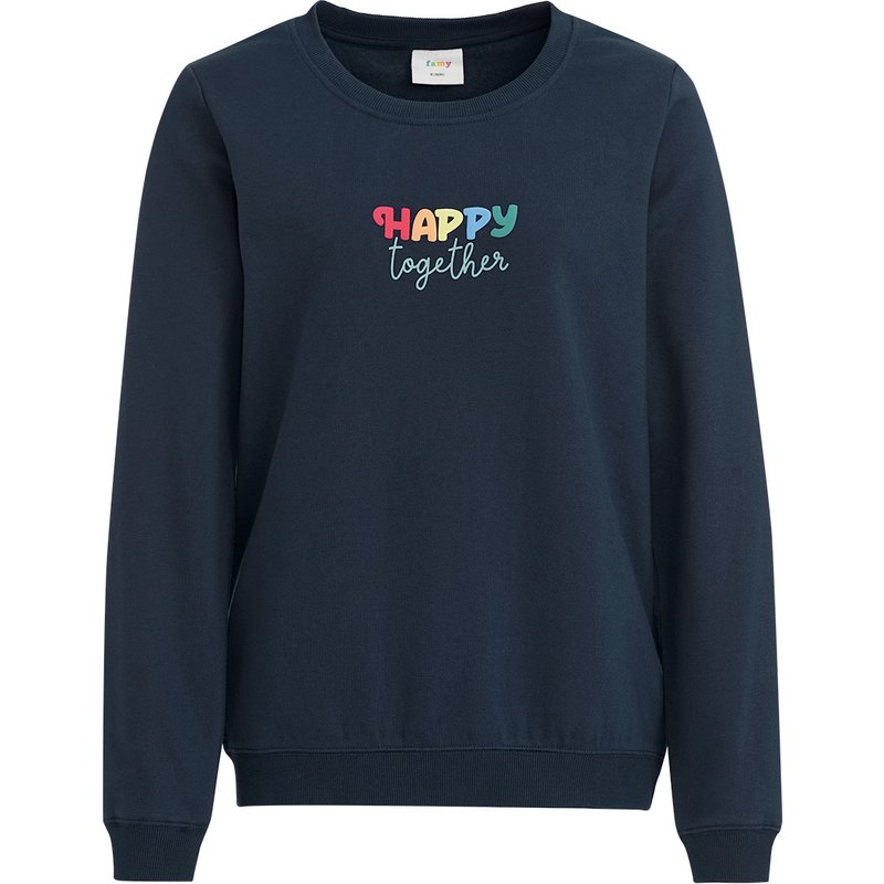 Damen Sweatshirt mit Message-Print