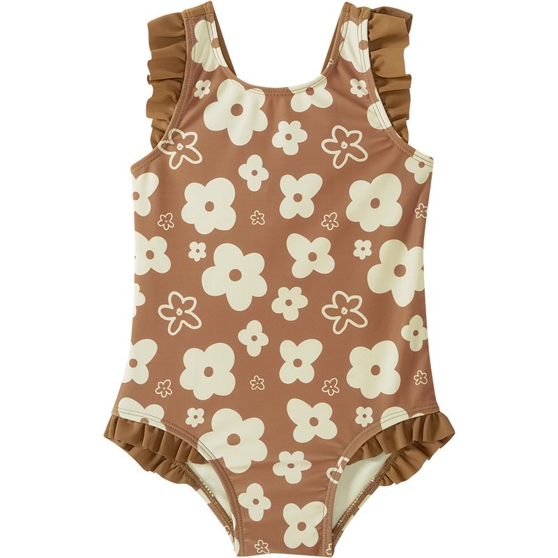 Baby Badeanzug mit Blumen-Allover