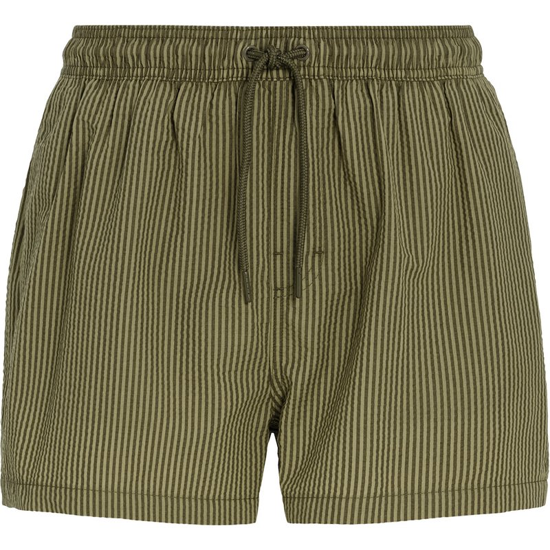 Herren Badeshorts in Seersucker-Struktur