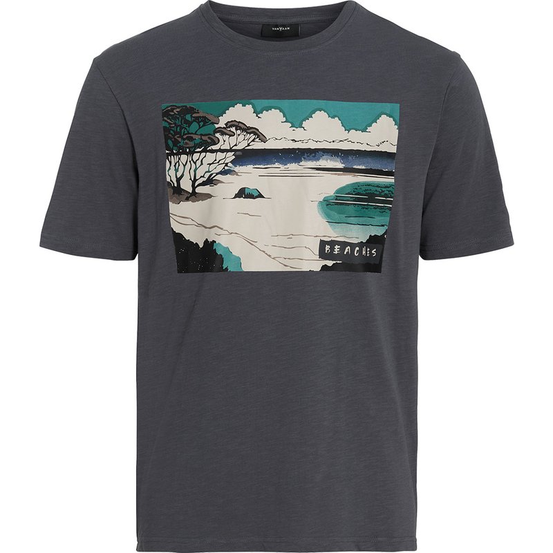 Herren T-Shirt mit großem Print