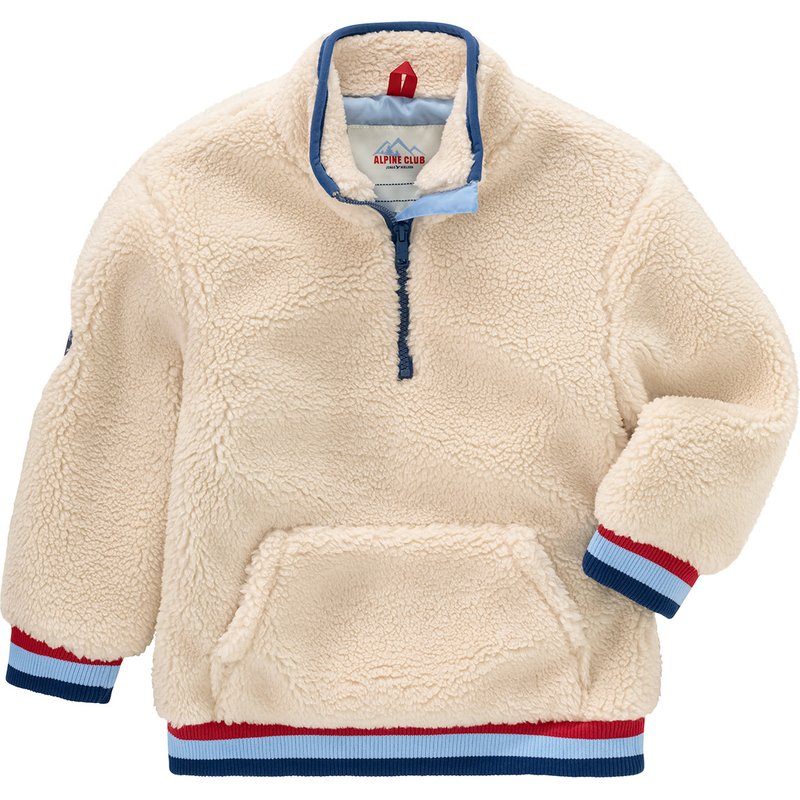 Kinder Teddy-Sweatshirt mit Kängurutasche