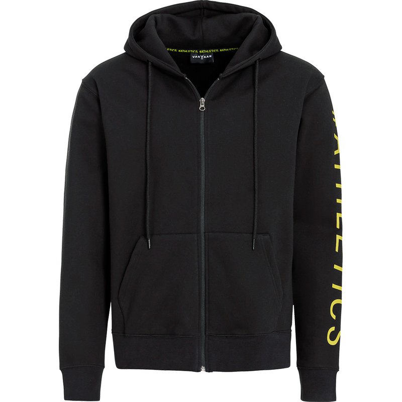 Herren Sport-Sweatjacke mit Kapuze