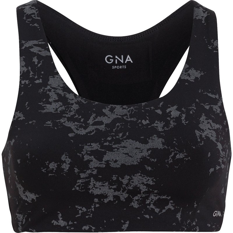 Damen Sport-Bustier mit Allover-Print