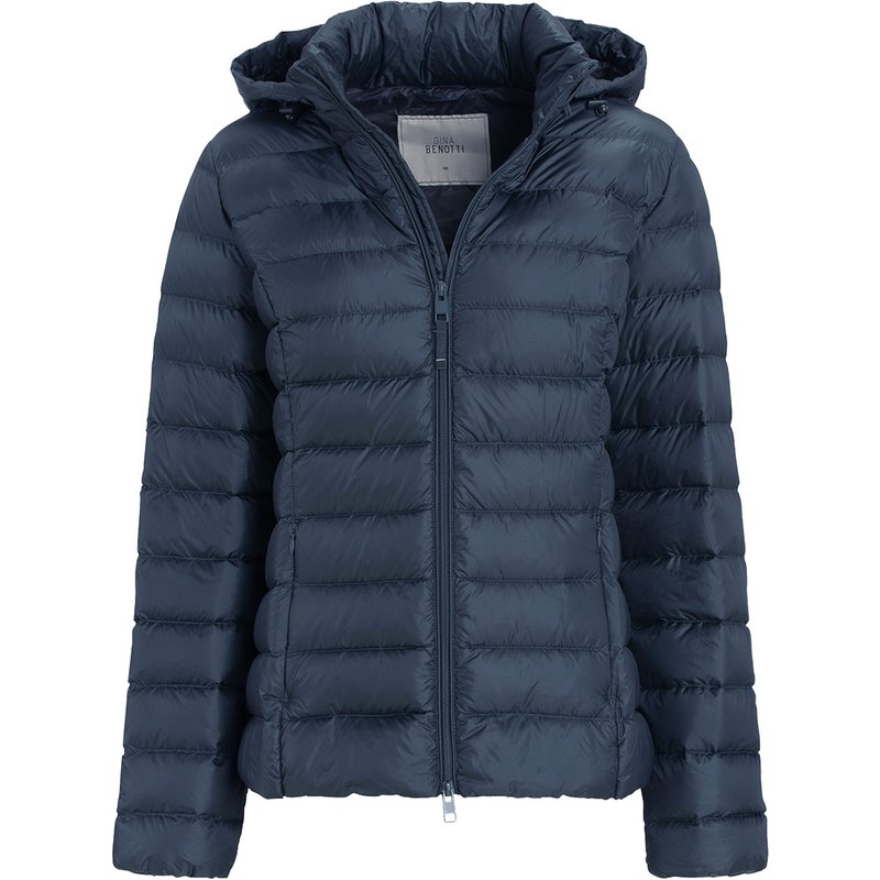Damen Soft-Daunenjacke mit Kapuze