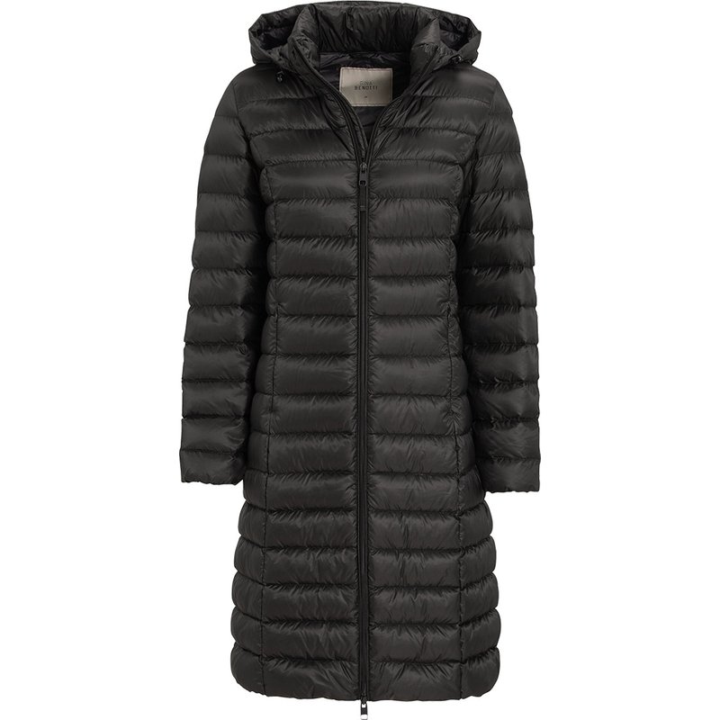 Damen Soft-Daunenmantel mit Kapuze