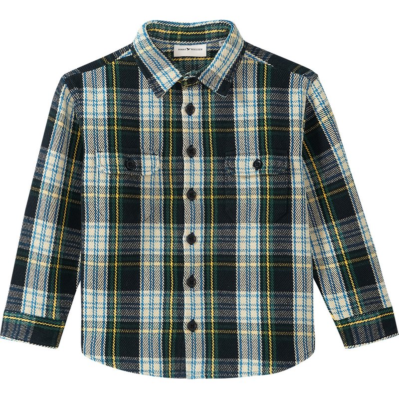 Jungen Overshirt mit Karo-Muster