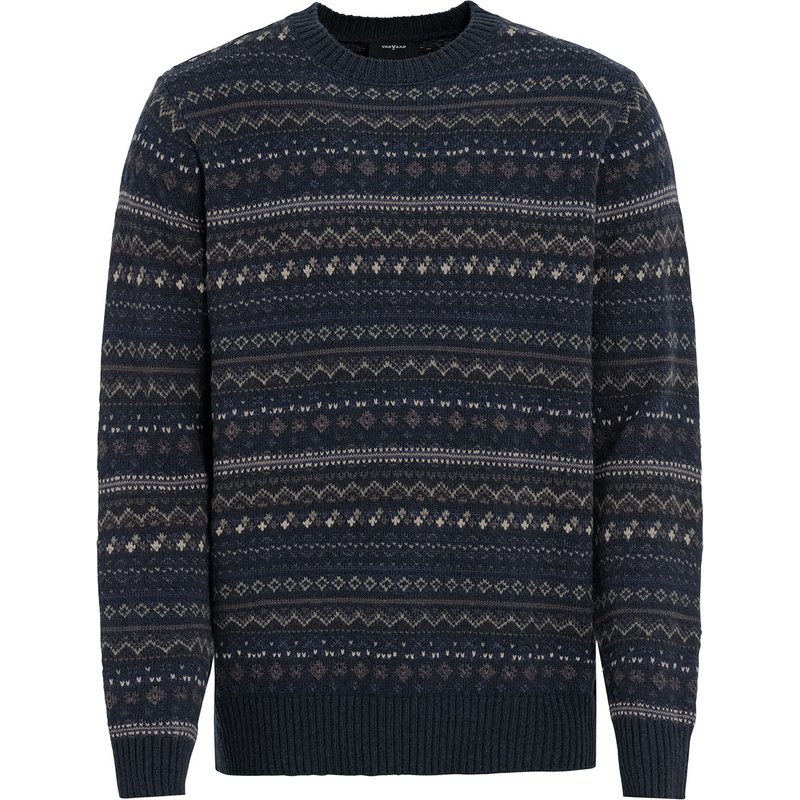 Herren Strickpullover mit Woll-Anteil