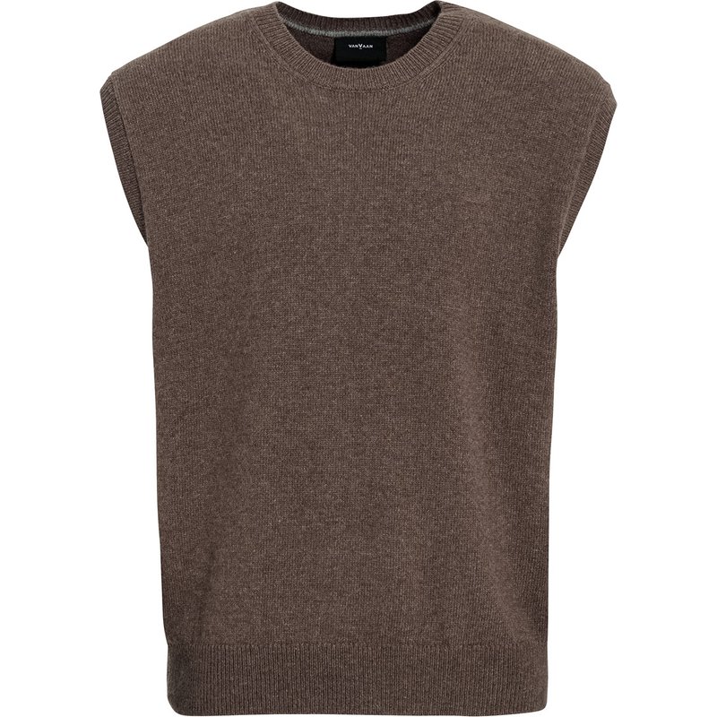 Herren Strickpullunder mit Woll-Anteil