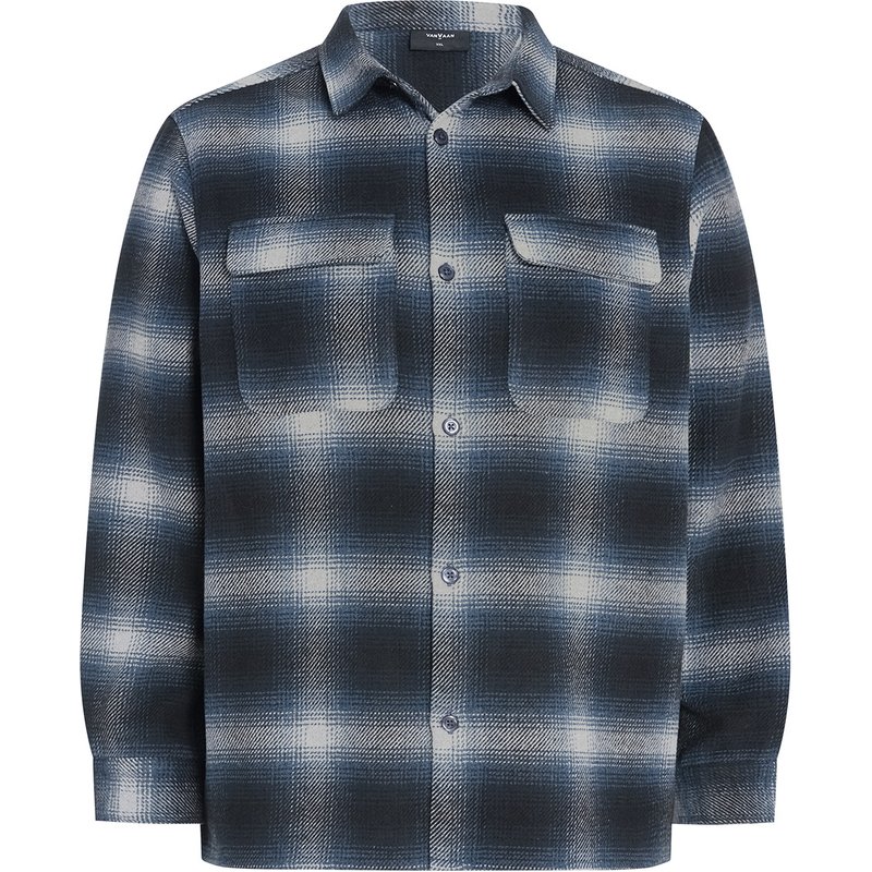 Herren Overshirt mit Karo-Muster