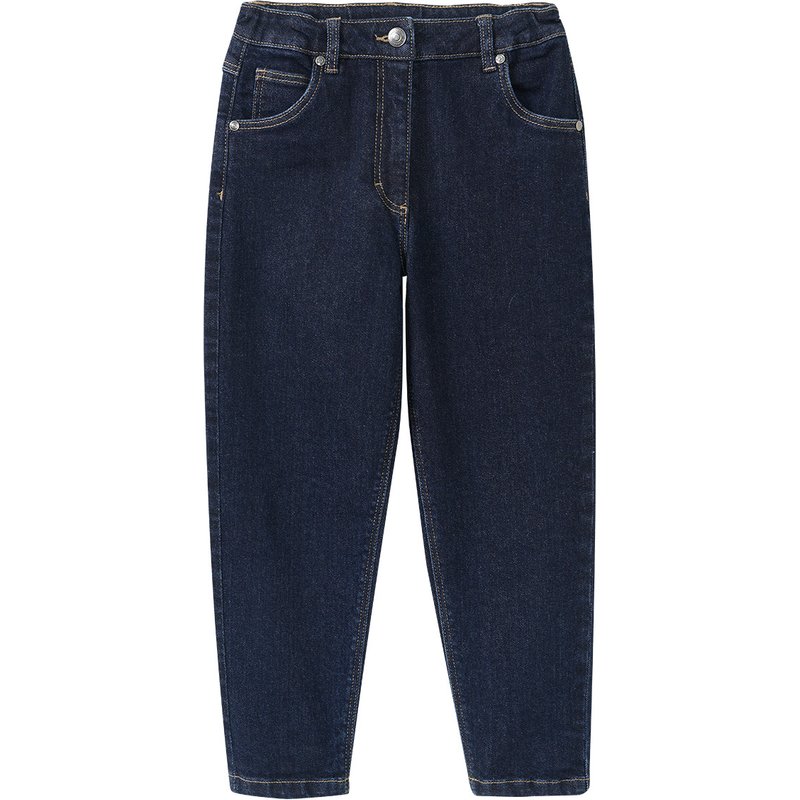 Mädchen Jeans aus Raw Denim