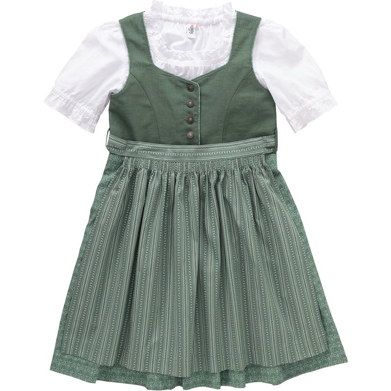 Mädchen Dirndl mit Bluse