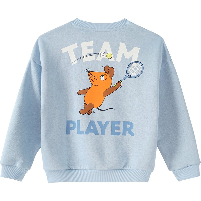 Die Maus Sweatshirt mit Rücken-Print