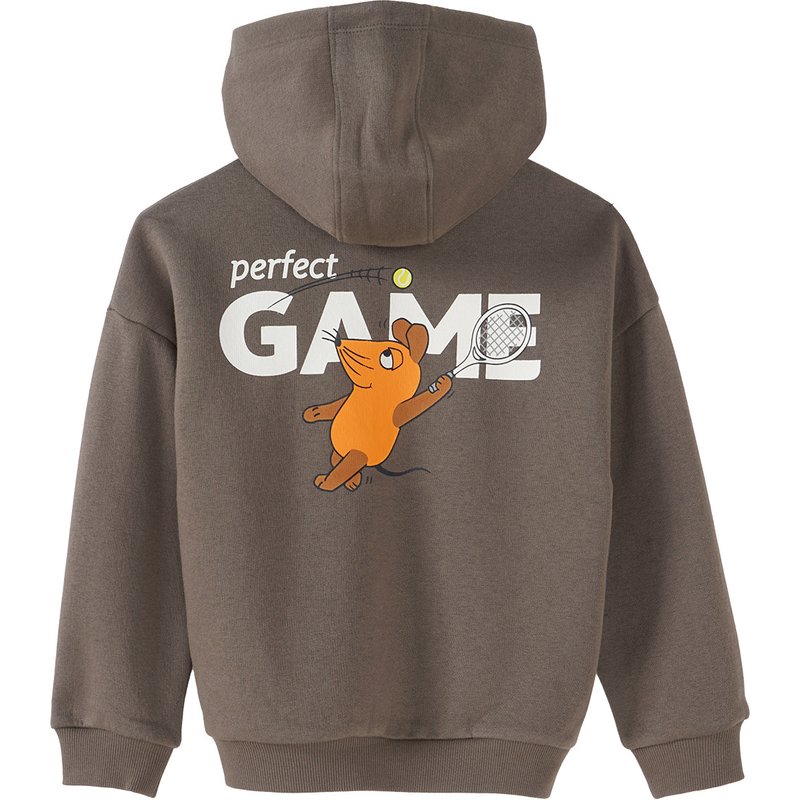 Die Maus Hoodie mit Rücken-Print