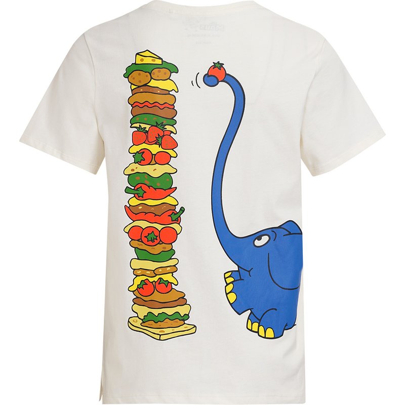 Die Maus T-Shirt mit Rücken-Print