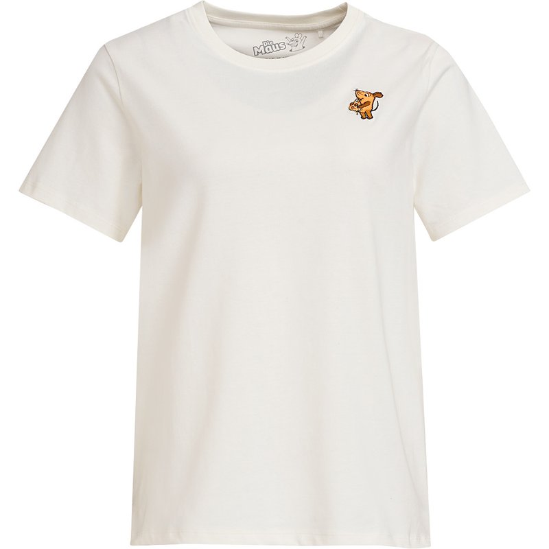 Die Maus T-Shirt mit Stickerei