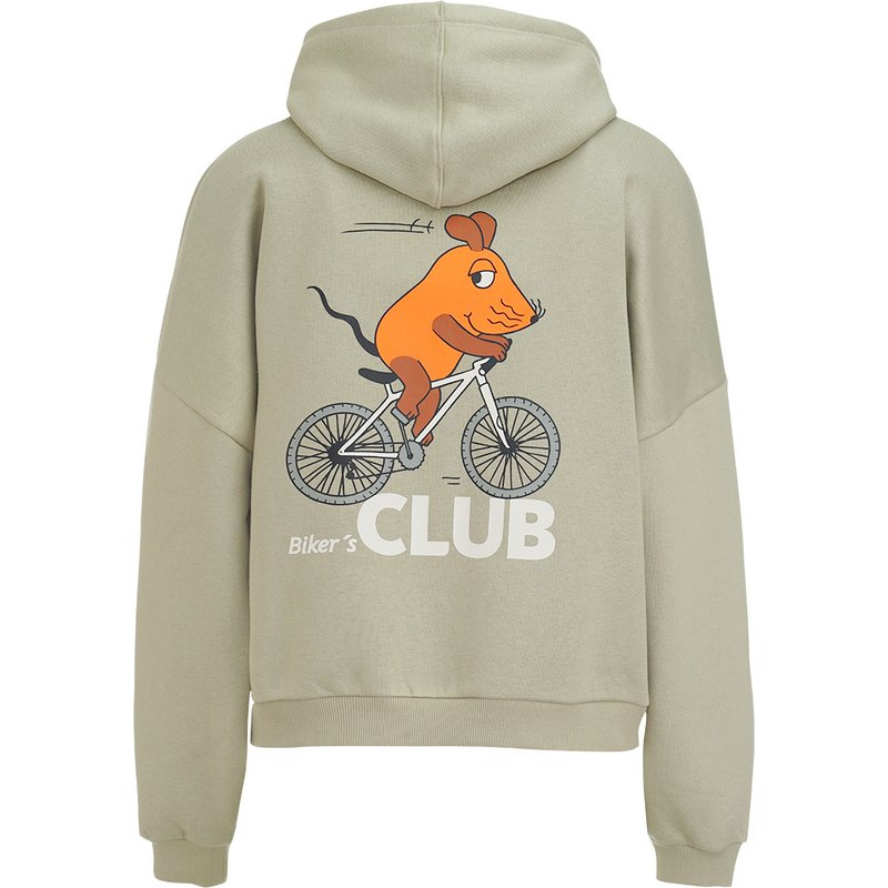 Die Maus Hoodie mit Rücken-Print