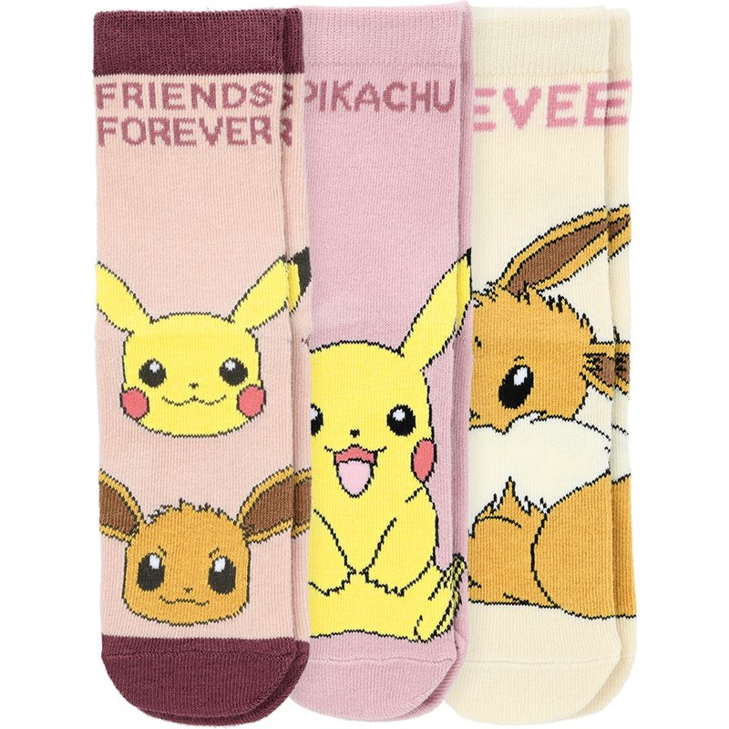 3 Paar Pokémon Socken im Set