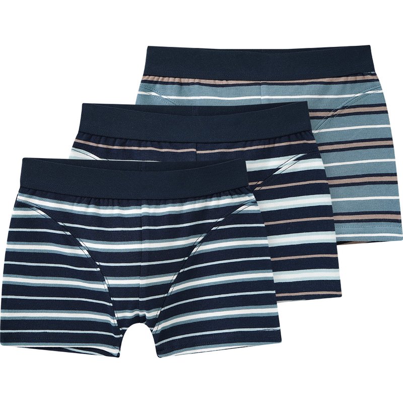 3 Jungen Boxer mit Streifen
