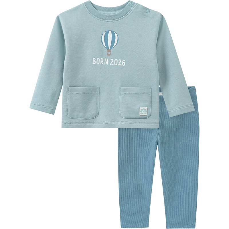 Newborn Set mit Sweatshirt und Hose Born 2026