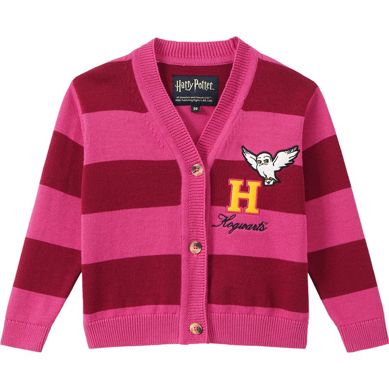 Harry Potter Strickjacke mit Blockstreifen