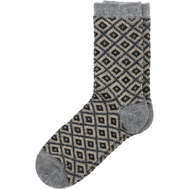 1 Paar Damen Socken mit Effektgarn