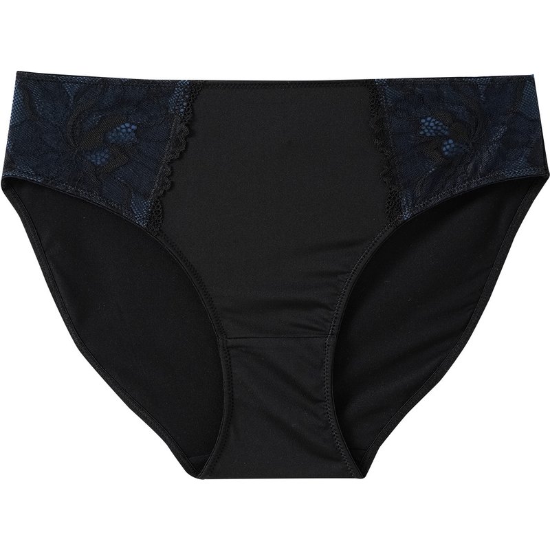 Damen Slip mit floraler Spitze