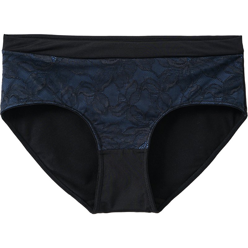 Damen Panty mit floraler Spitze