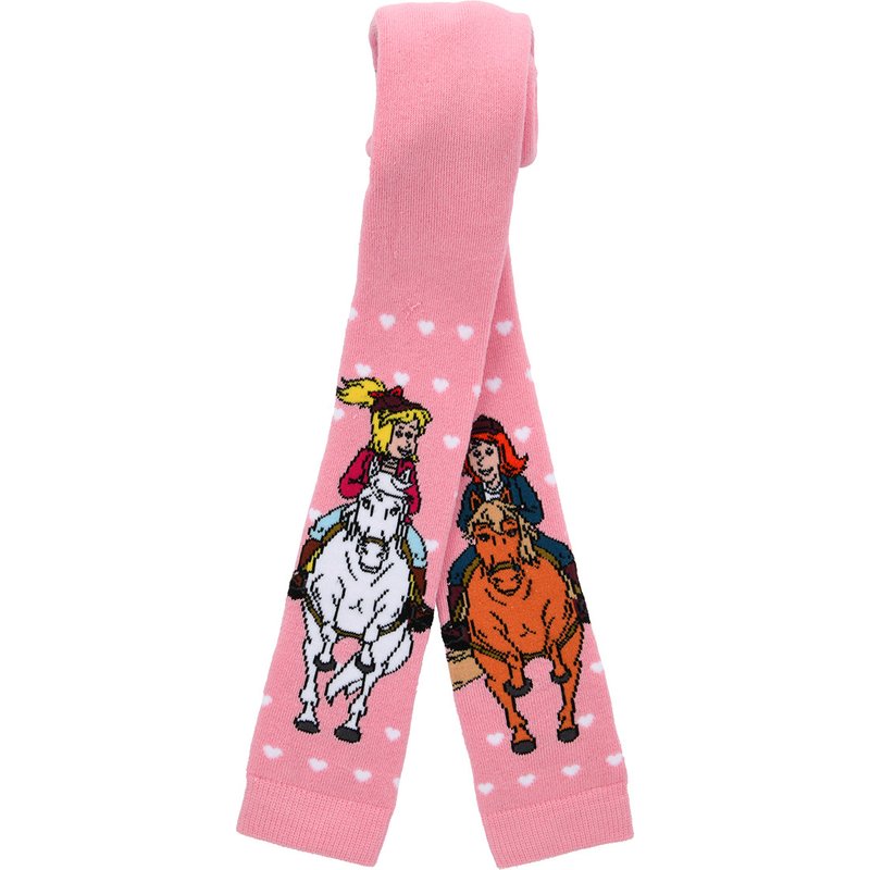 Bibi & Tina Frottee-Leggings mit Herzen