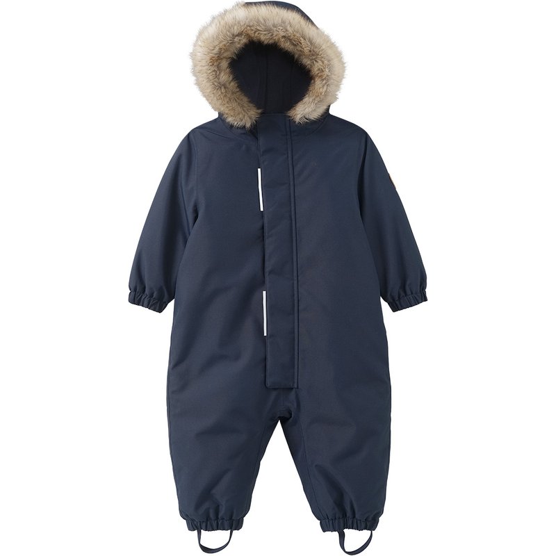 Baby Schneeoverall mit Fellimitat