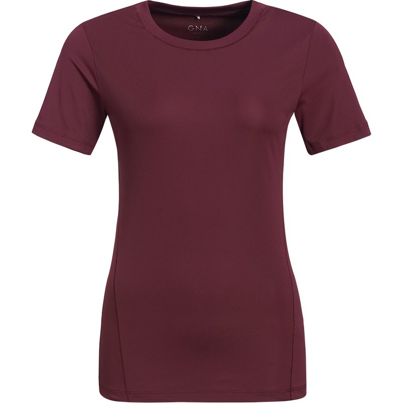 Damen Sport T-Shirt unifarben