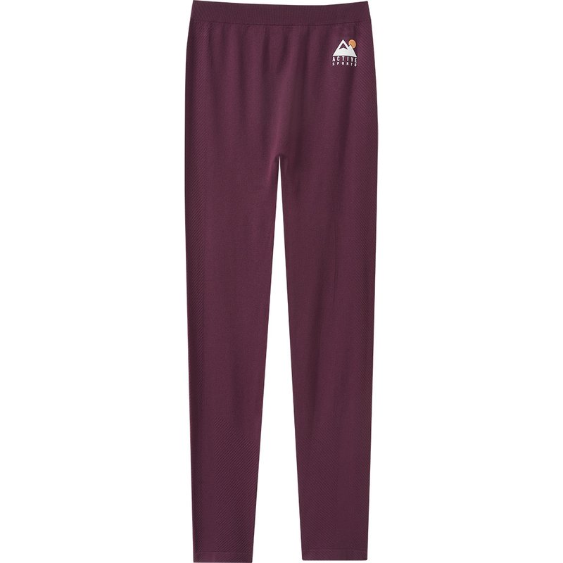 Mädchen Thermo-Leggings in Seamless-Optik