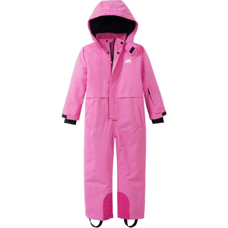 Mädchen Schneeoverall in Unifarben