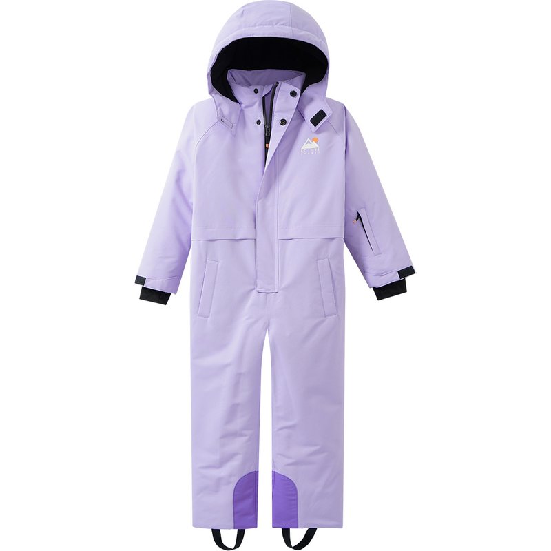 Mädchen Schneeoverall in Unifarben