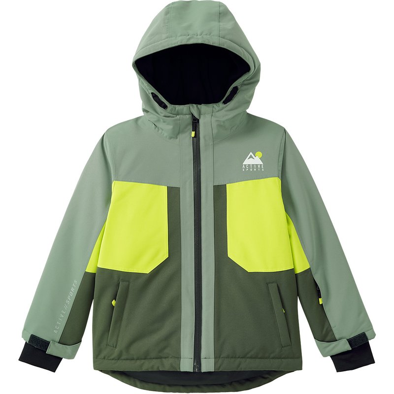 Kinder Schneejacke mit Farbteilern