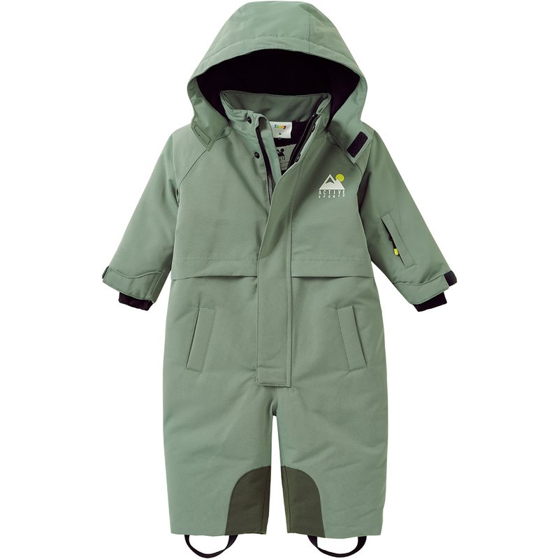 Baby Schneeoverall in Unifarben