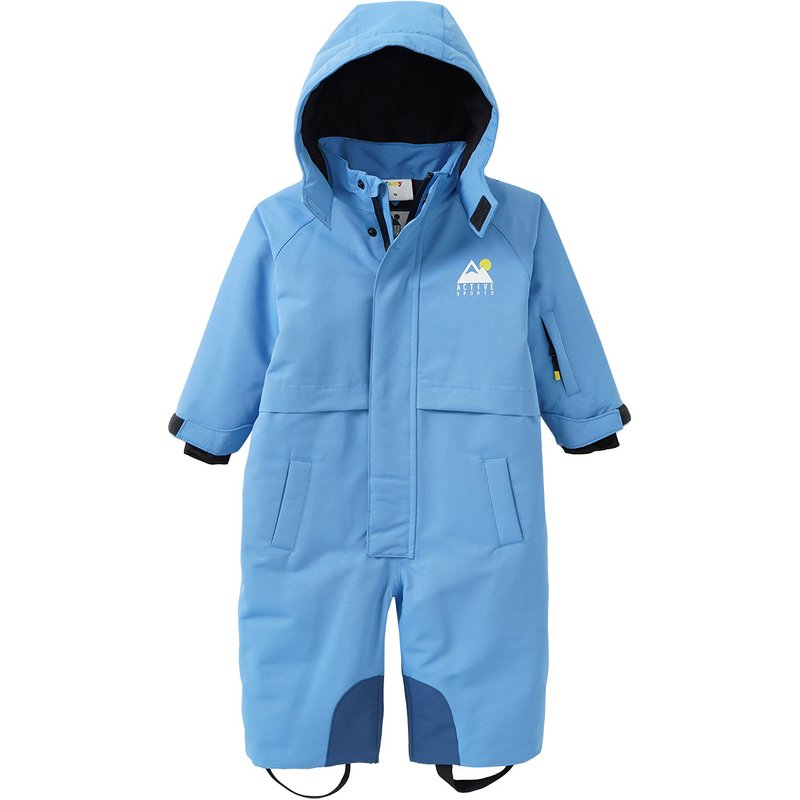 Baby Schneeoverall in Unifarben