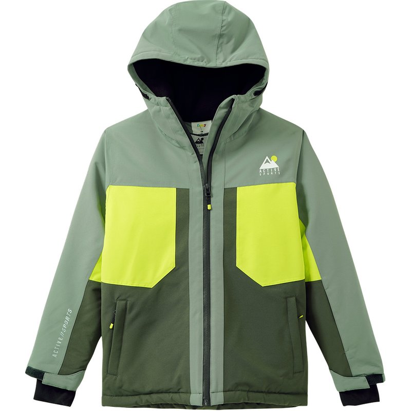 Kinder Schneejacke mit Farbteilern