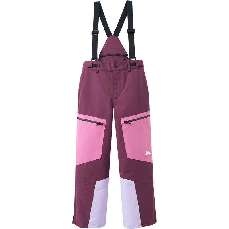 Mädchen Schneehose mit Farbteilern