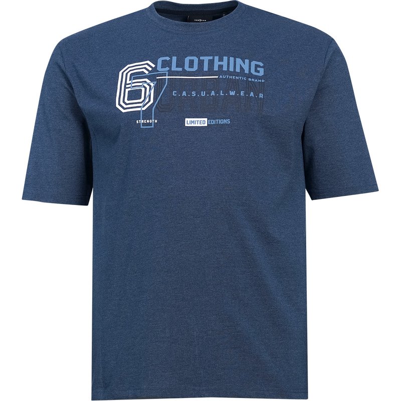 Herren-T-Shirt mit großem Print