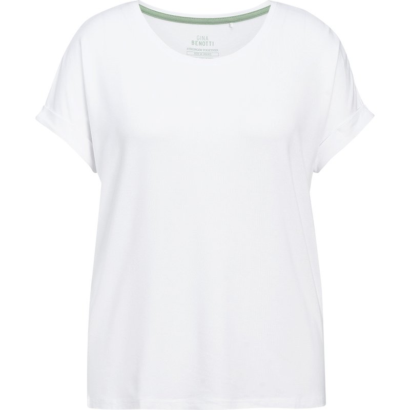 Damen T-Shirt mit fixierten Turn-ups
